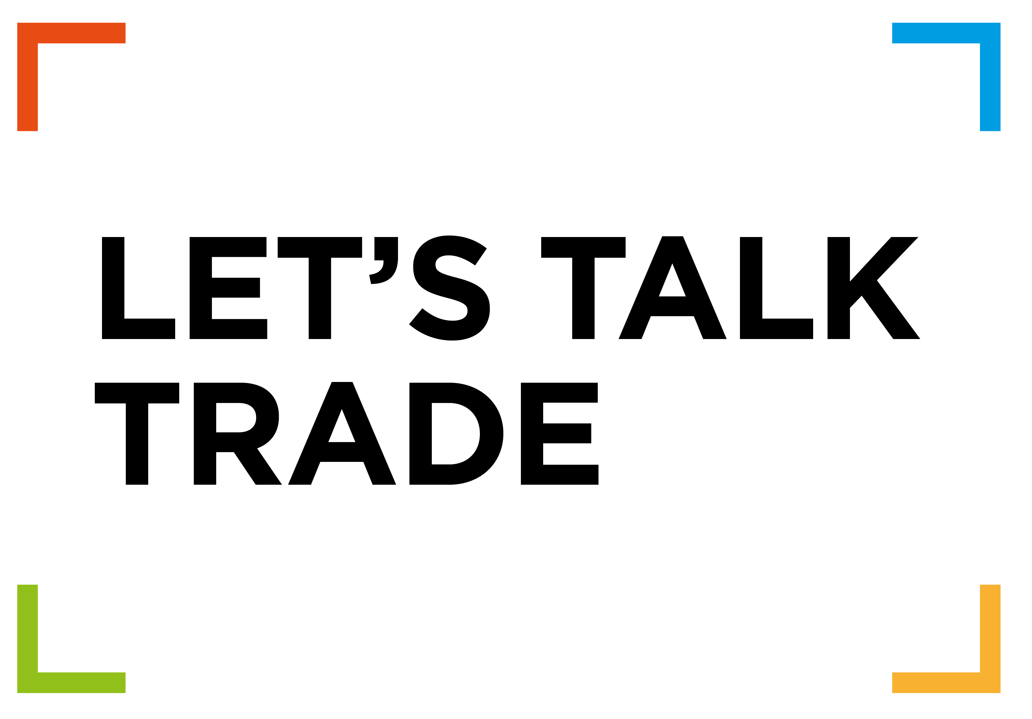 Logotipo de "Hablemos de comercio"